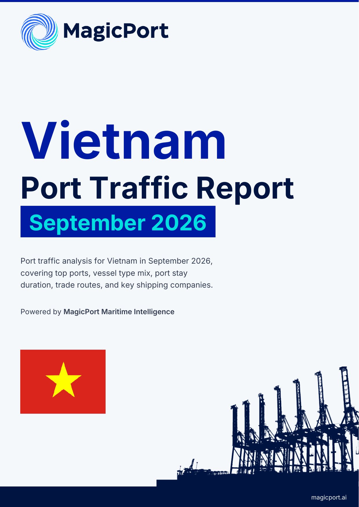 Vietnam Port Traffic Report — September 2026 cover